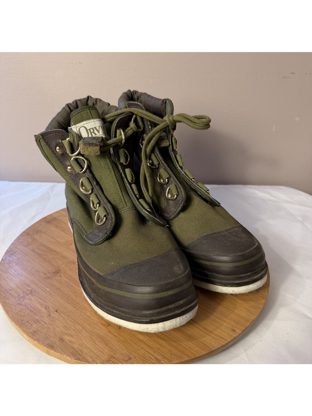 Orvis green Felt-soled Wading Boots Men’s 9